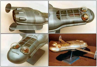 Illustration for article titled Recently Uncovered: Gorgeous Designs For Dan Dare's Spaceships